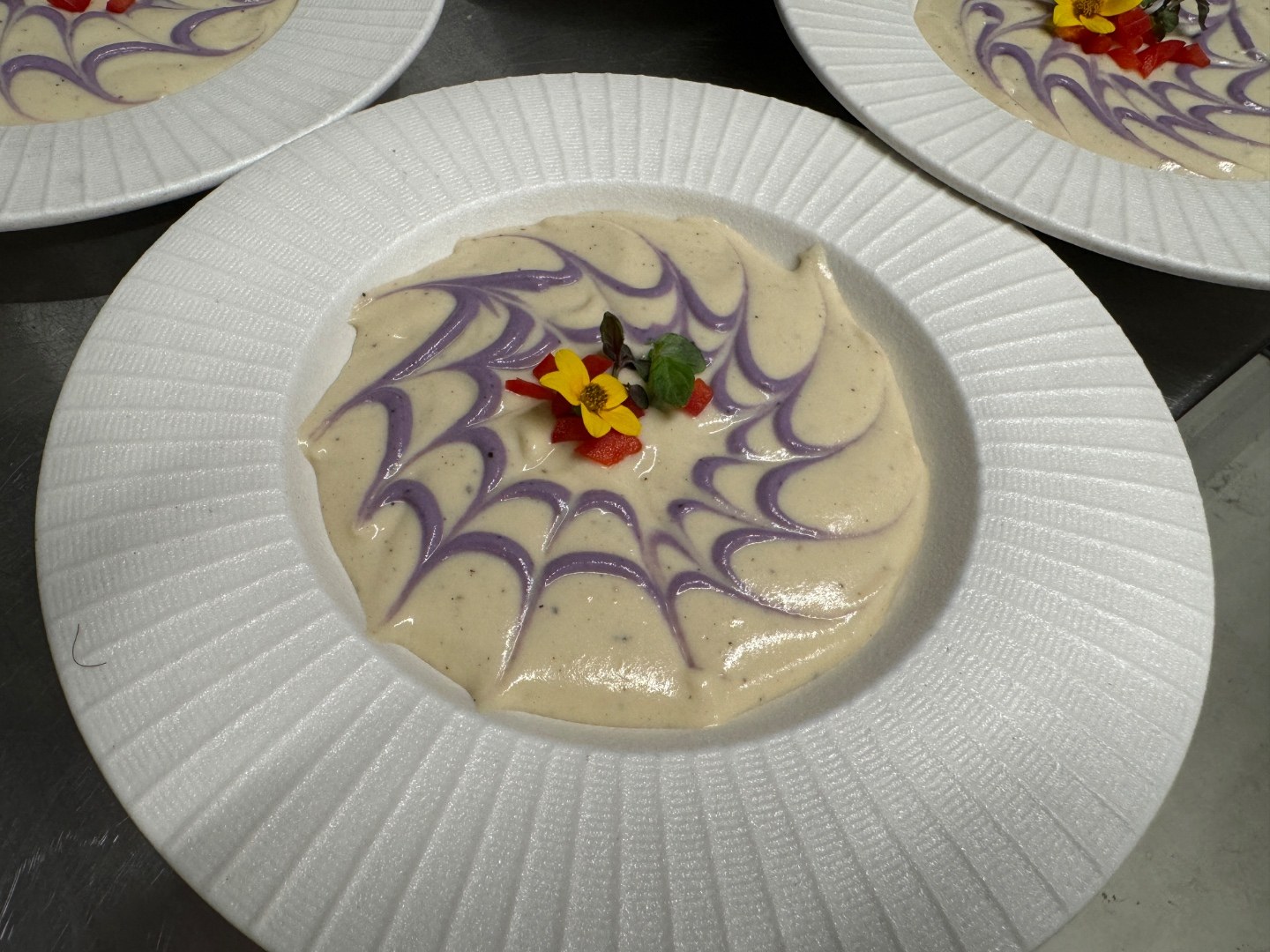 Craft food detail — precision and refinement