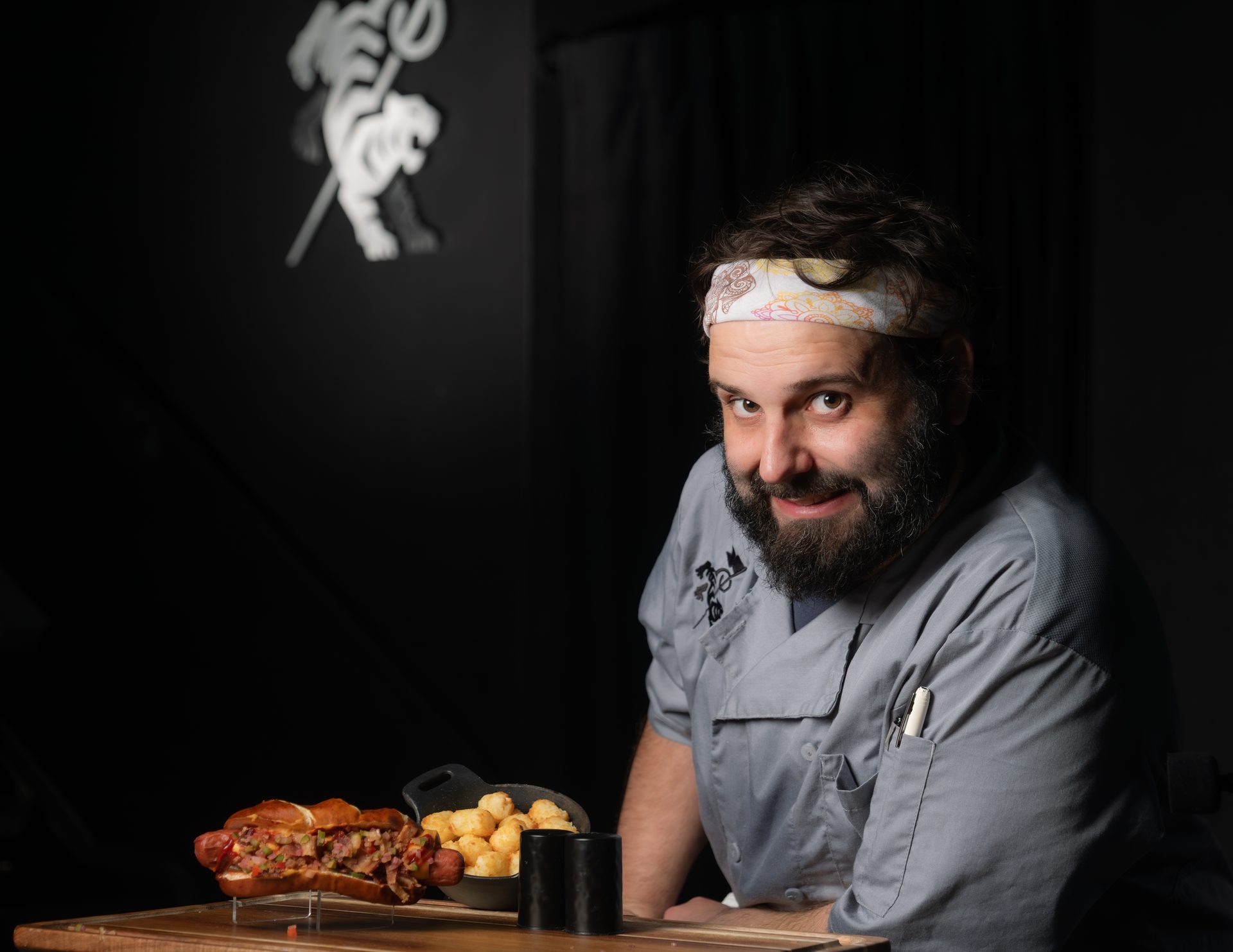 Chef portrait — Pepiot campaign at The Irons Club